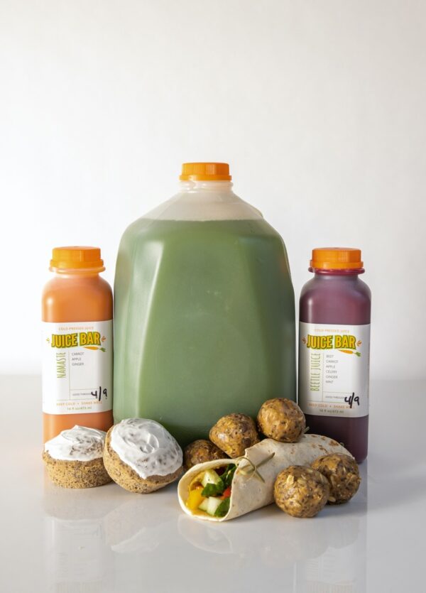 Catering Menu Juice Bar Orlando